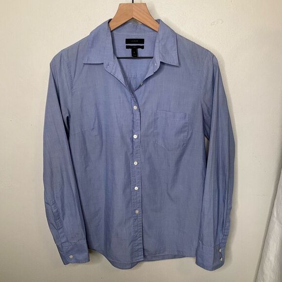 J. Crew Boy Cut Button Down Shirt - Picture 1 of 5